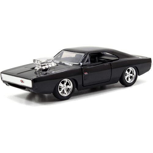 Fast & Furious Jada Dom's 1970 Dodge Charger R/T Black Gloss 1:32 Scale Diecast 97042