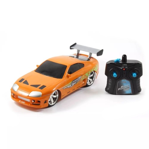 Fast & Furious R/C Brian's Toyota Supra (Orange) 1:16 Scale 97582