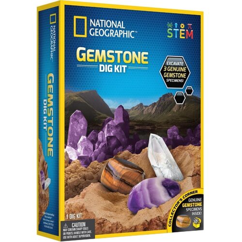 National Geographic Gemstone Dig Kit