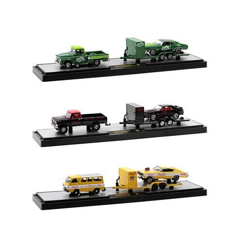 M2 Machine Auto Haulers 1:64 Scale Diecast Vehicle Single Assorted 36000