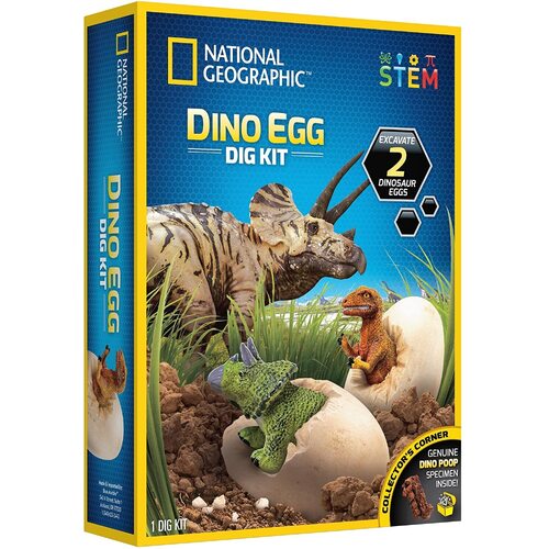 National Geographic Dino Egg Kit