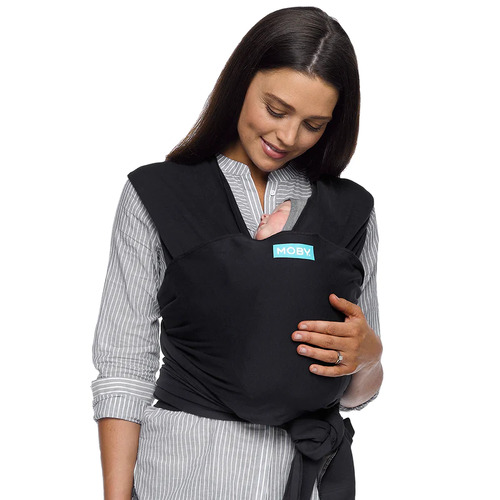 Moby Classic Wrap Baby Carrier Black