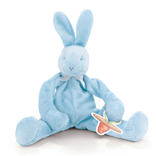 Bunnies by the Bay Blossom Bunny Silly Buddy Blue BTB141214