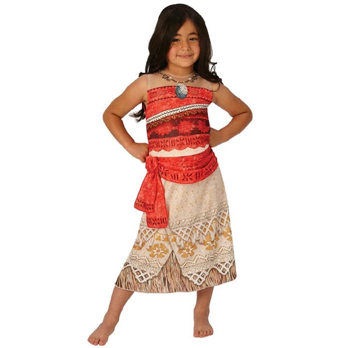 Rubies Deerfield Disney Moana Character Costume Size 3-5 Years 630666M