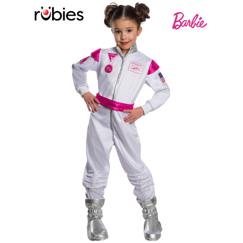 Rubies Deerfield Barbie Astronaut Costume Dress Up 4-6yrs 700977