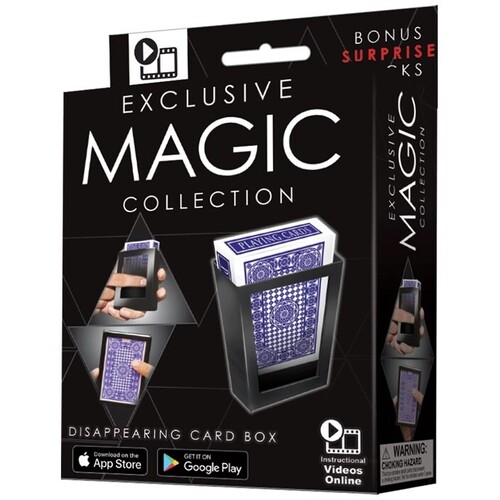 Theatrix Exclusive Magic Collection Disappearing Card Box 4730