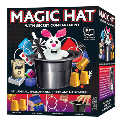 Ezama Magic Hat with Secret Compartment 225 Tricks AHP7644