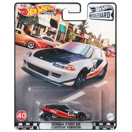 hot wheels premium honda civic eg