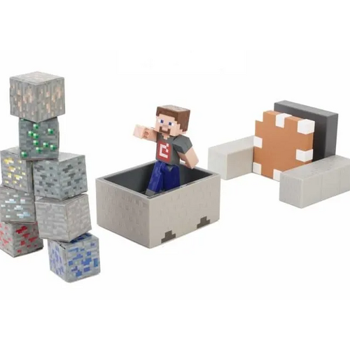 Minecraft Minecart Mayhem Launch & Crash Playset 29430