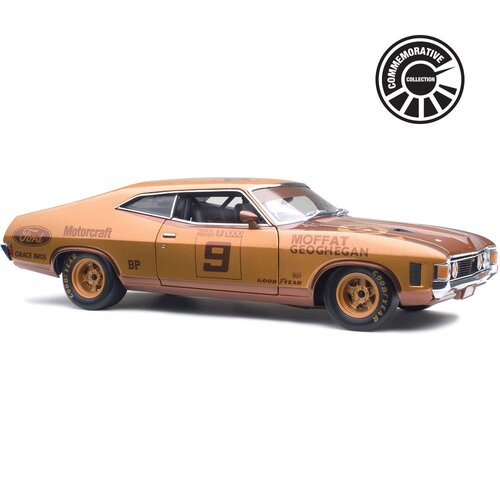 Classic Carlectables Ford XA Falcon GT 1973 Bathurst Winner 50th Anniversary Gold Livery 1:18 Scale Diecast 18823