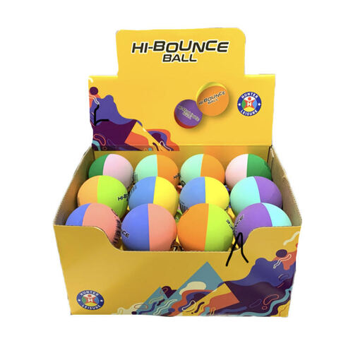 Hunter Leisure Hi-Bounce Ball Multi Colour (Assorted One Supplied) 46185