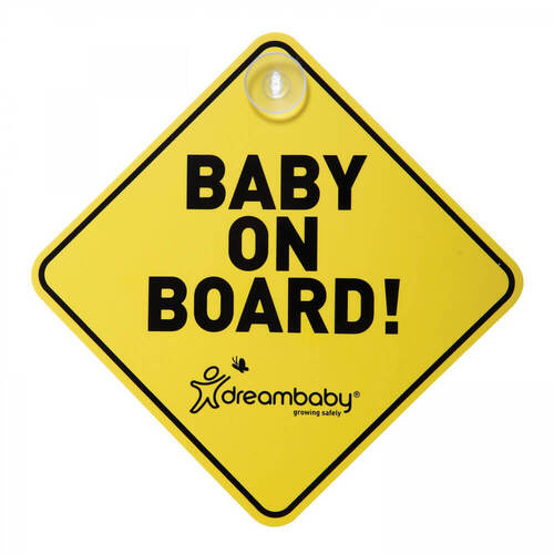 Dreambaby Baby on Board Sign F211