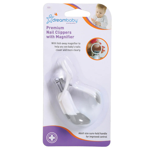 Dreambaby Premium Baby Nail Clippers with Magnifier F355