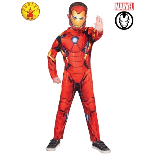 Rubies Deerfield Marvel Avengers Iron Man Costume Dress Up 6-8yrs 2567