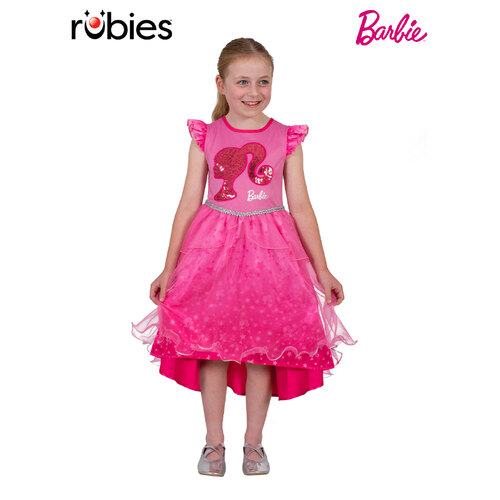 Rubies Deerfield Barbie Sparkle Costume Dress Up - 3-5yrs 7467