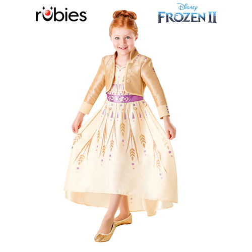 Rubies Deerfield Disney Frozen Anna Costume Dress Up 4-6yrs 9127