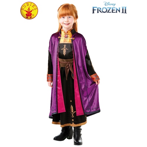 Rubies Deerfield Disney Frozen 2 Deluxe Anna Character Costume Dress Up 9144 [Size: 6-8yrs]