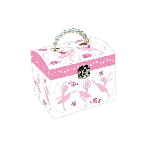 Musical Jewellery Box Large Pearl Handle 820N