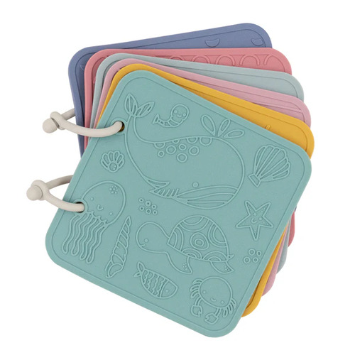 Living Textiles Silicone Baby Bath Book