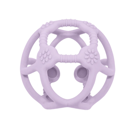 Living Textiles Silicone Teething Ball Colour: Light Purple