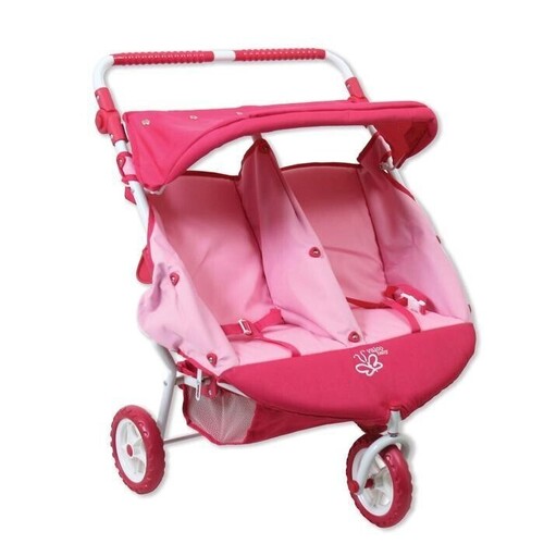 Valco Baby Twin Mini Marathon Butterfly Pink Dolls Stroller T9089