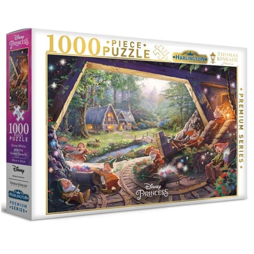 Harlington Thomas Kinkade Disney Snow White 1000pc Puzzle 20068