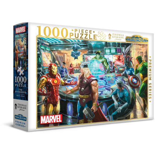 Harlington Thomas Kinkade Marvel The Avengers 1000pc Puzzle 20310