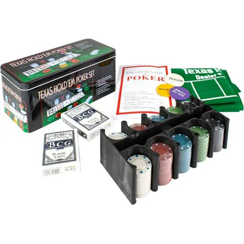 Landmark Texas Hold Em Poker Set Game GG185