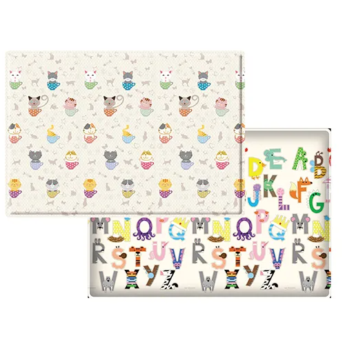 Love n Care Playmat Cats in Cups 190 x 130cm HKMAT2