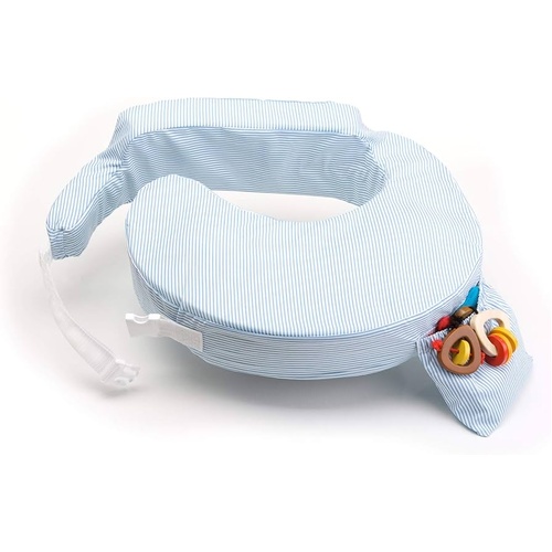 My Brest Friend Deluxe Feeding Pillow Blue Stripe 1404501