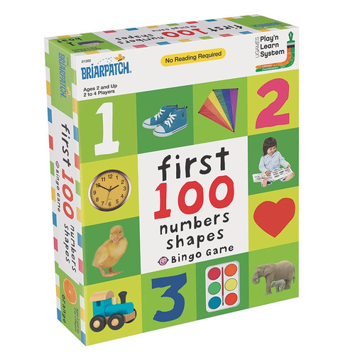 First 100 Numbers Shapes Bingo Game 01302