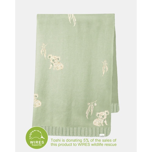 Toshi Organic Blanket Storytime Koala