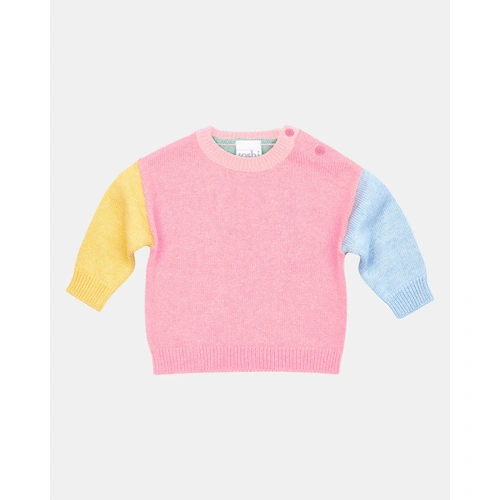 Toshi Organic Pullover [Colour: Carmine] [Size: 6-12 Months (0)] [Style: Bobby]