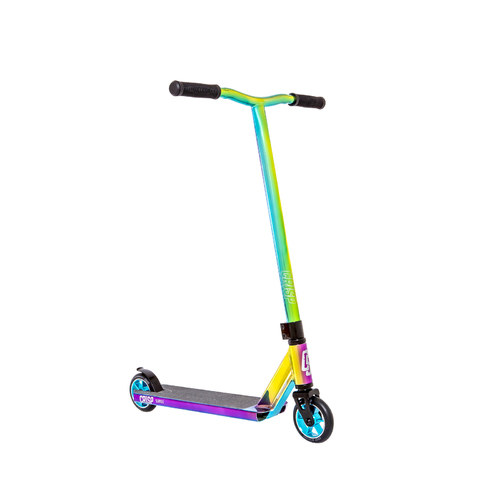 Crisp Scooters Surge Chrome Black/Green/Purple 12205SUCBGP