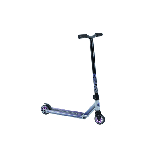 Crisp BLITZ Stunt Scooter - Silver/Blossom Purple