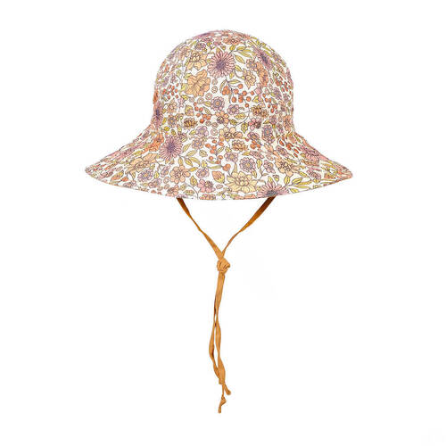 Bedhead Heritage Wanderer Girls Reversible Panelled Bucket Sun Hat