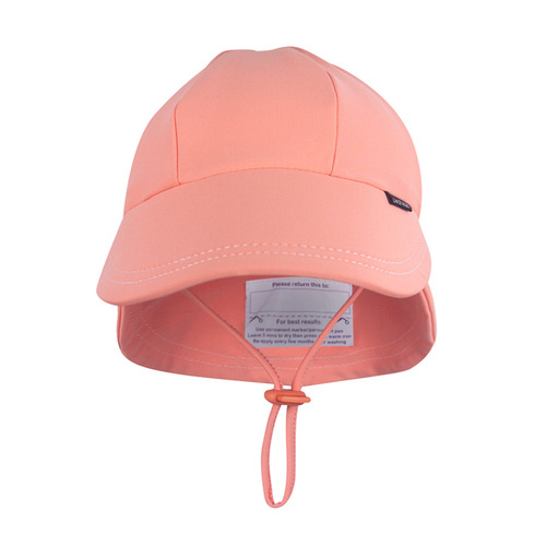 Bedhead Hat Kids Swim Legionnaire Beach Hat [Colour: Peach] [Size: 6-12mths 47cm S]