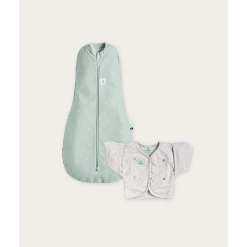 ergoPouch Cocoon Sleep Set [Age: 0-3 Months (000)] [Colour: Sage/Grey Marle]