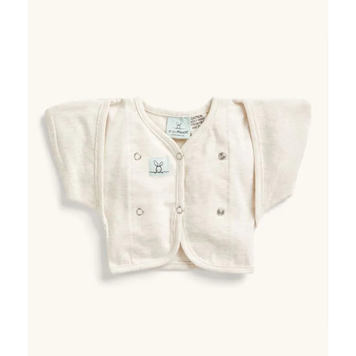 ergoPouch Butterfly Cardi Oatmeal Marle 0-3M (000)