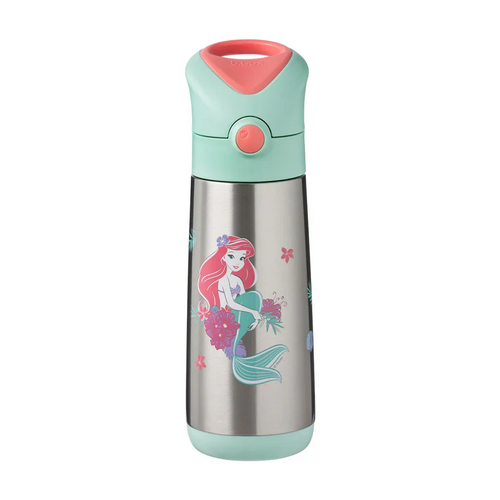 b.box Insulated Drink Bottle 500ml Disney The Little Mermaid