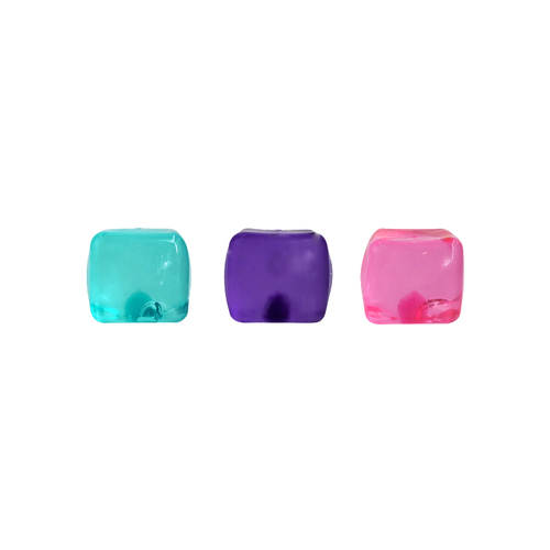 Sugary Soft Icy Squeeze Cube - Slow Spring Back Sensory Toy - Assorted Colours; One Supplied SQ-SI5