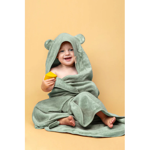 Kiin Hooded Towel - Sage