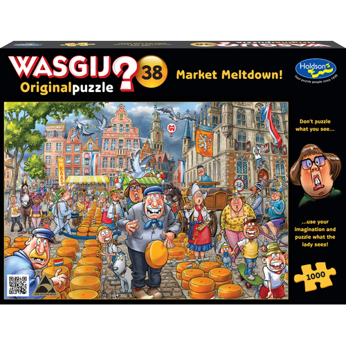 WASGIJ? Market Meltdown! Puzzle #38 1000pc HOL77445