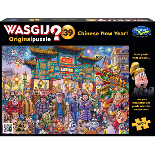 WASGIJ? Chinese New Year! Puzzle #39 1000pc HOL77510**