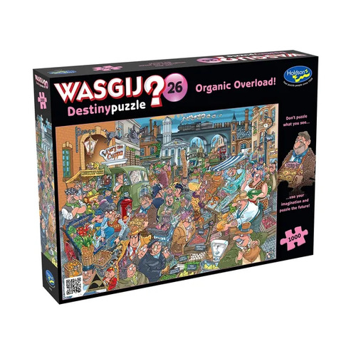 WASGIJ? 26 Destiny 1000pc Puzzle Organic Overload! HOL77682