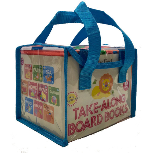 Lake Press Take-Along Board Books 10pk - My First 1068