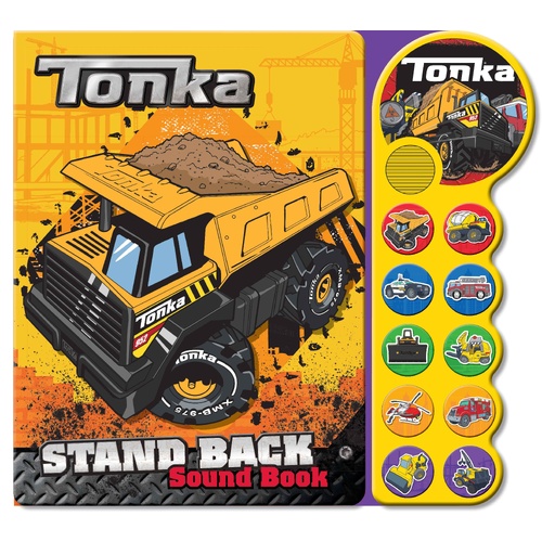 Lake Press 10 Button Sound Book - Tonka Stand Back