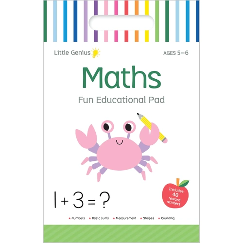 Little Genius Maths Fun Educational Pad 26239