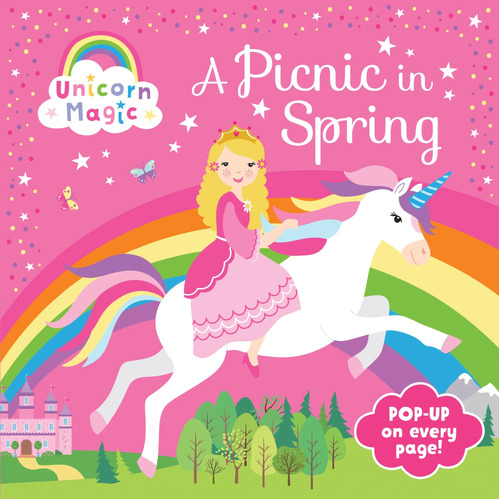 Lake Press Unicorn Magic A Picnic in Spring Pop-Up Book 0687