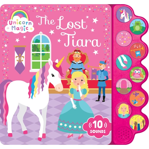 Lake Press 10 Button Sound Book - Unicorn Magic The Lost Tiara